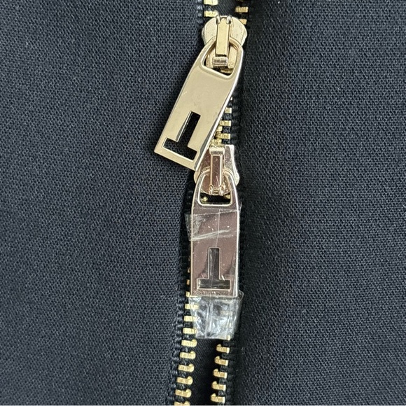 Ted Baker Carron Jacquard Wool Blend Midi Pencil Skirt Size 5 Blue & Black - Picture 11 of 17